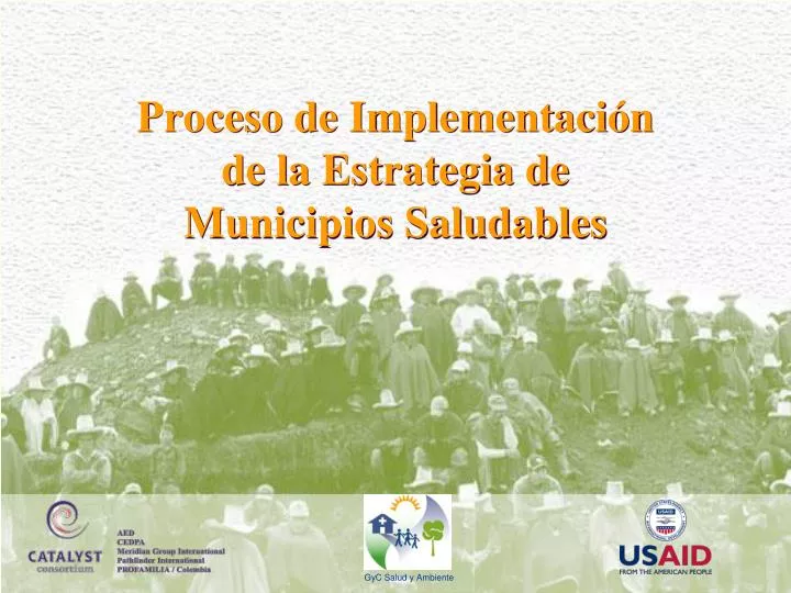 proceso de implementaci n de la estrategia de municipios saludables