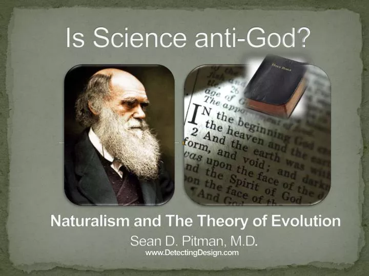 is science anti god