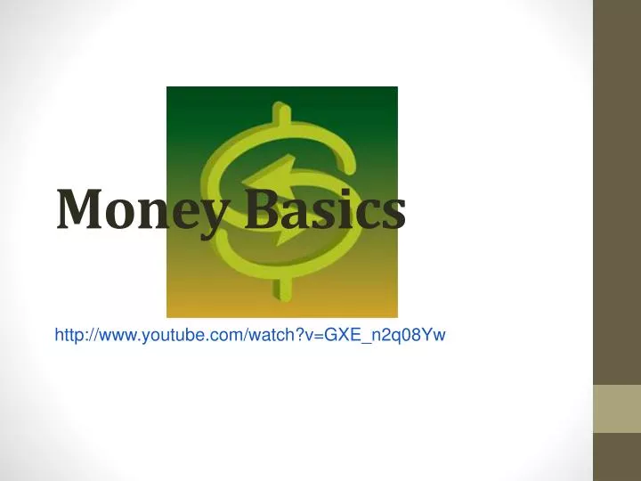 money basics