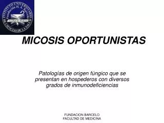 micosis oportunistas