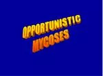 OPPORTUNISTIC MYCOSES - slide 1