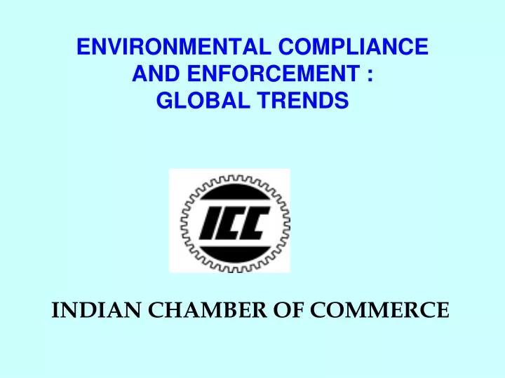 environmental compliance and enforcement global trends