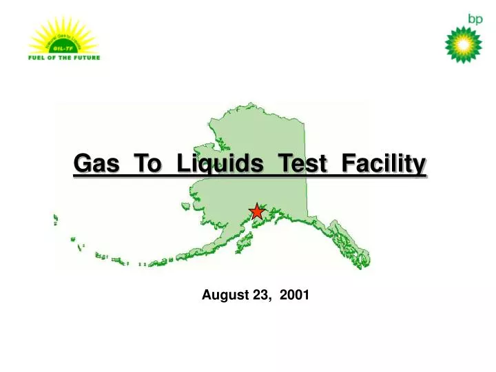 gas to liquids test facility