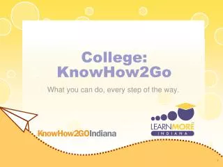 College: KnowHow2Go