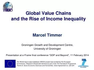 global value chains and the rise of income inequality