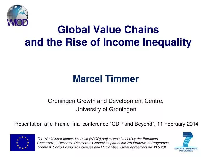 global value chains and the rise of income inequality