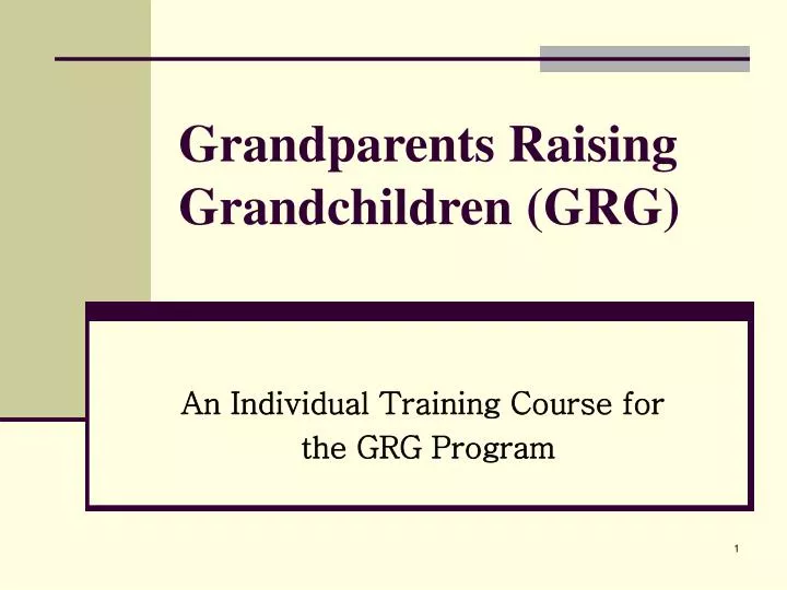 grandparents raising grandchildren grg