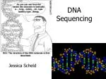 DNA Sequencing - slide 1
