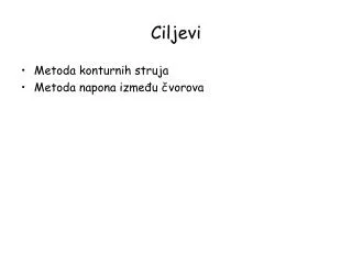 ciljevi