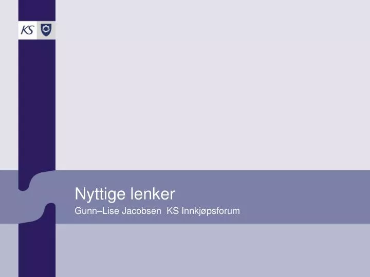 nyttige lenker