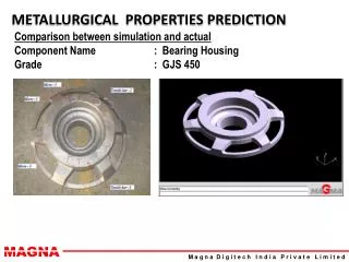 METALLURGICAL PROPERTIES PREDICTION