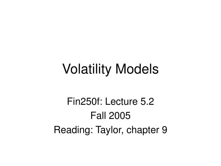 fin250f lecture 5 2 fall 2005 reading taylor chapter 9