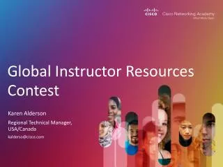 Global Instructor Resources Contest