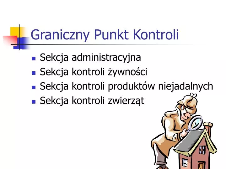 graniczny punkt kontroli