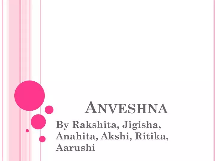 anveshna