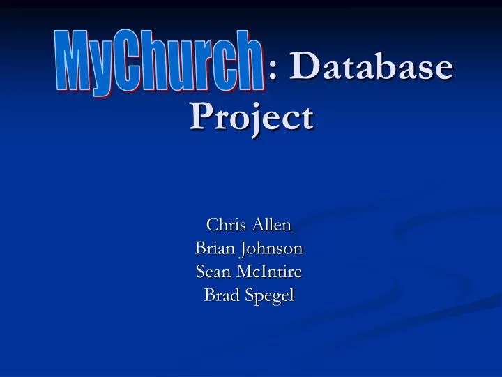 database project