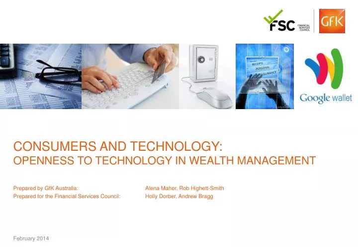 consumers and technology openness to technology in wealth management