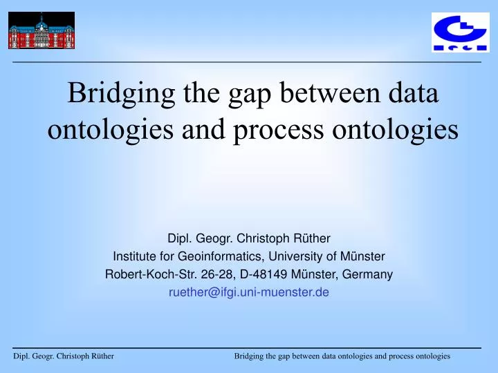 bridging the gap between data ontologies and process ontologies