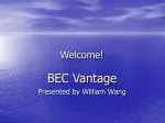 Welcome! - slide 1
