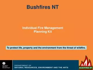 Bushfires NT