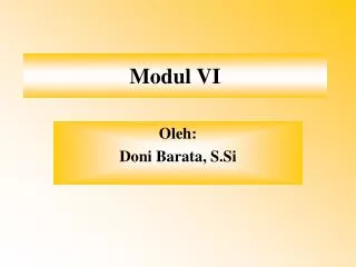 modul vi