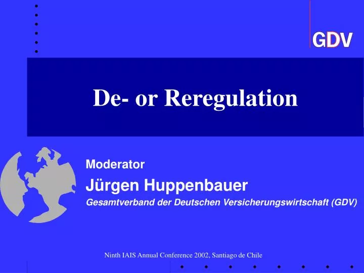 moderator j rgen huppenbauer gesamtverband der deutschen versicherungswirtschaft gdv