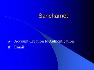 Sancharnet
