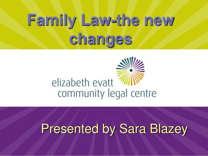 family law the new changes