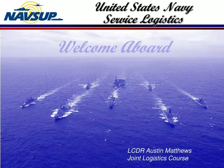 united states navy service logistics