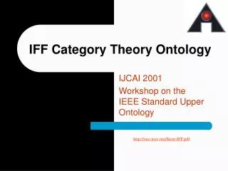 IFF Category Theory Ontology