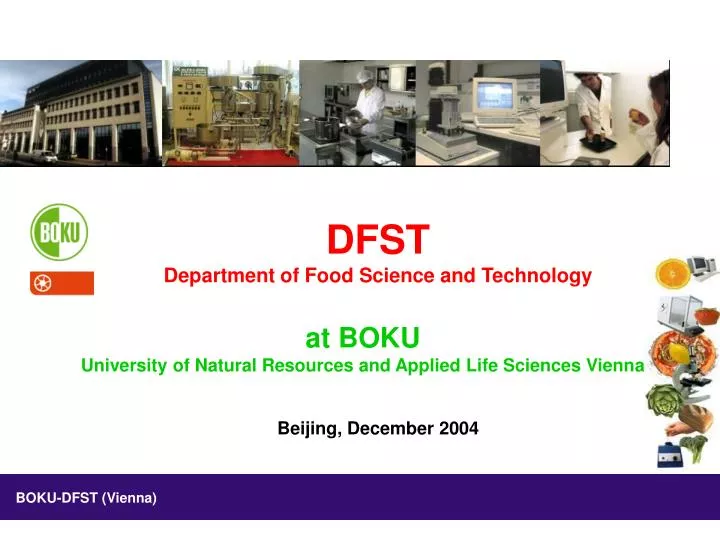dfst department of food science and technology
