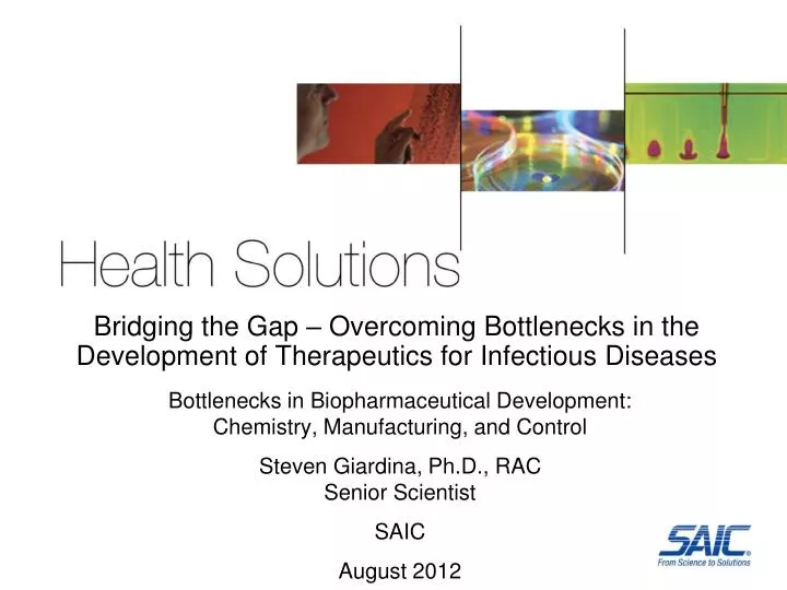 bridging the gap overcoming bottlenecks in the development of therapeutics for infectious diseases