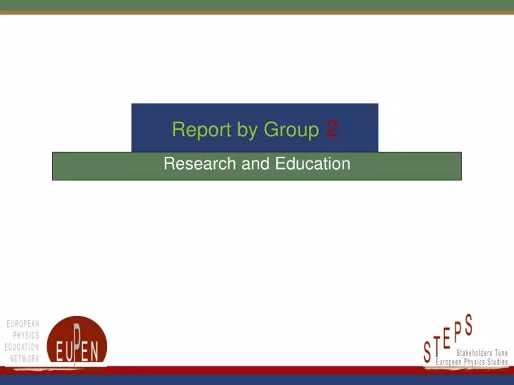 report by group 2