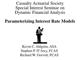 Parameterizing Interest Rate Models