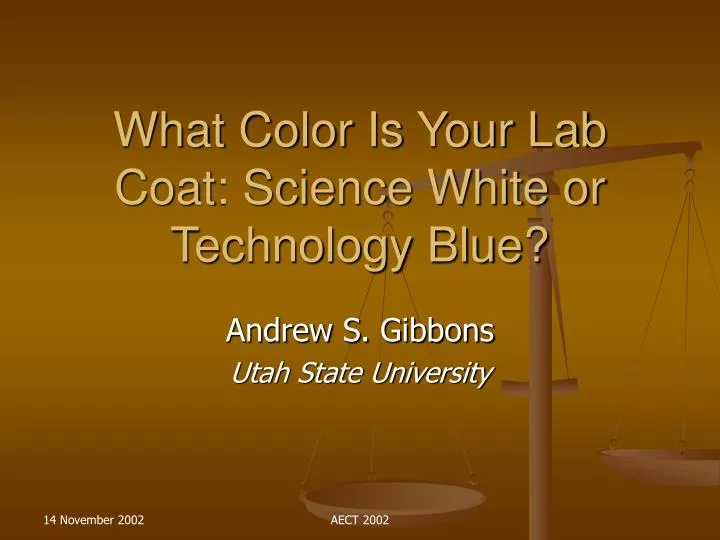 what color is your lab coat science white or technology blue