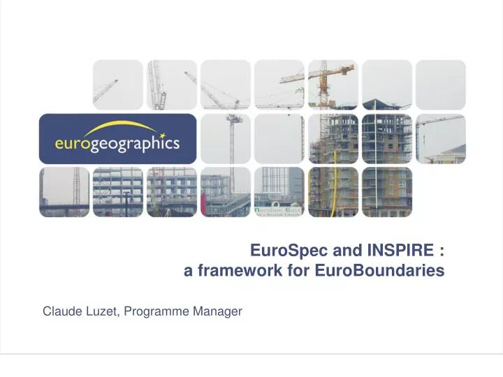 eurospec and inspire a framework for euroboundaries