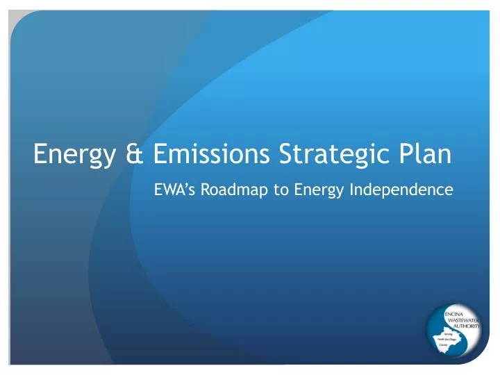 energy emissions strategic plan