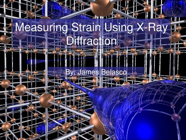 measuring strain using x ray diffraction