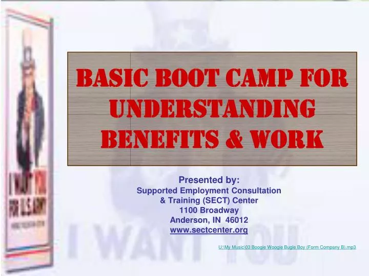 basic boot camp for understanding benefits work