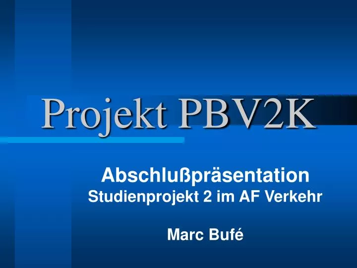 projekt pbv2k