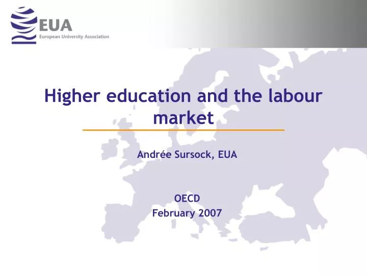 higher education and the labour market