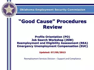 Oklahoma Employment Security Commission
