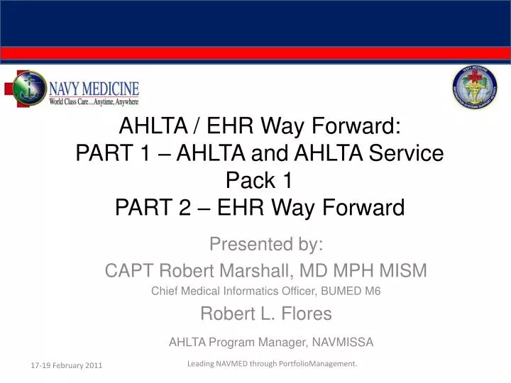 ahlta ehr way forward part 1 ahlta and ahlta service pack 1 part 2 ehr way forward