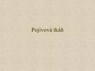 pojivov tk
