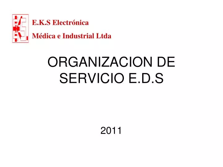 organizacion de servicio e d s