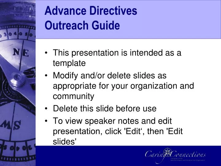 advance directives outreach guide