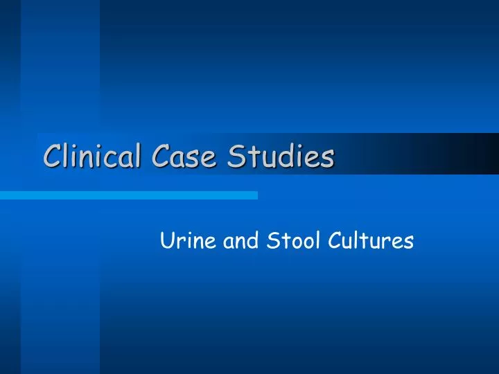 clinical case studies