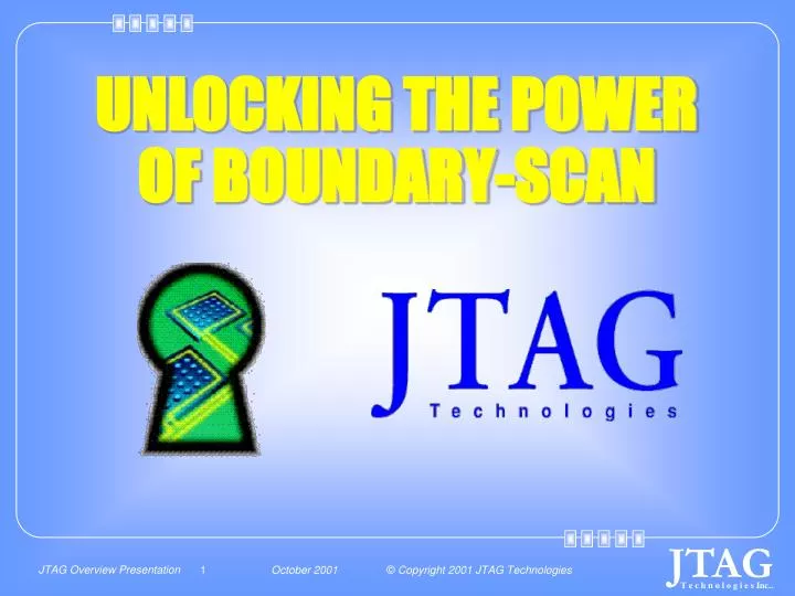 unlocking the power of boundary scan
