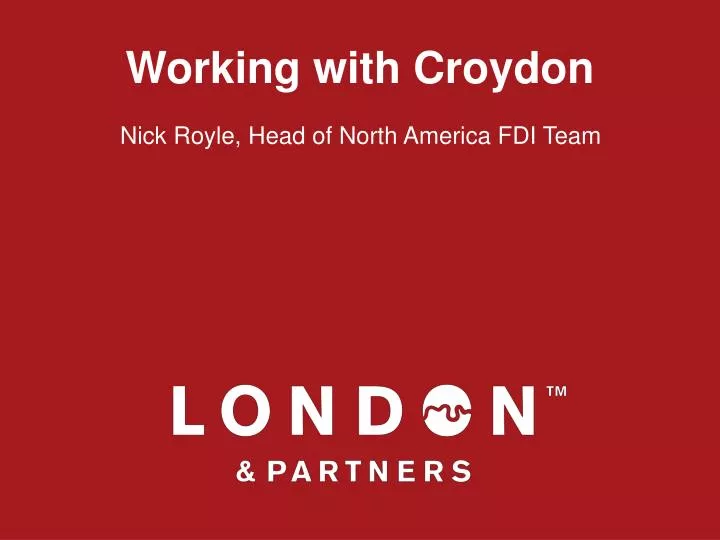 working with croydon