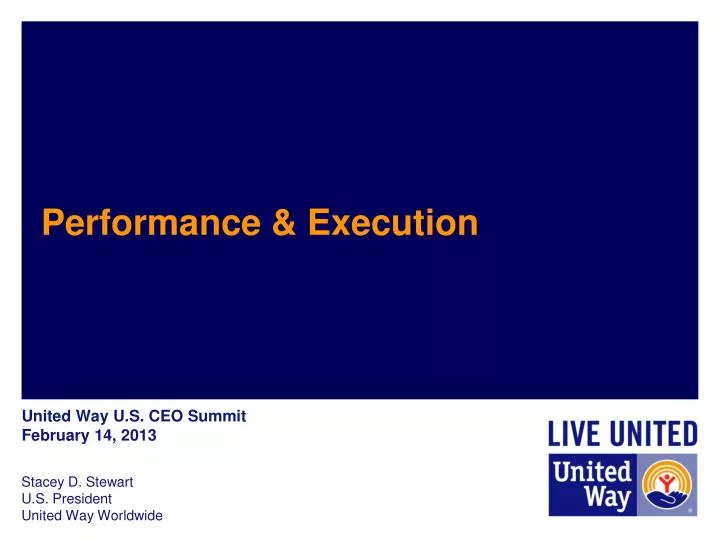 performance execution